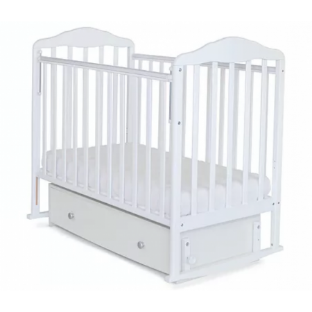 Детская кроватка СКВ-Компани Берёзка (126001) Белый А-2